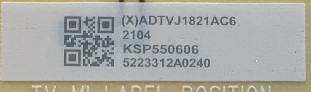 KIT DE TARJETAS PARA TV VIZIO / MAIN 756TXKCB02K013 / 715GA671-M01-B00-004Y / XKCB02K013 / T-CON / 5555T32C28 / FUENTE ADTVJ1821AC6 / 715G9208-P02-001-003S / PANEL TPT550U1-QVN05.U REV:S5DB1J / DISPLAY 5555T32S18 / MODELO M55Q7-H1 / M55Q7-H1 LTCWZX - Imagen 2